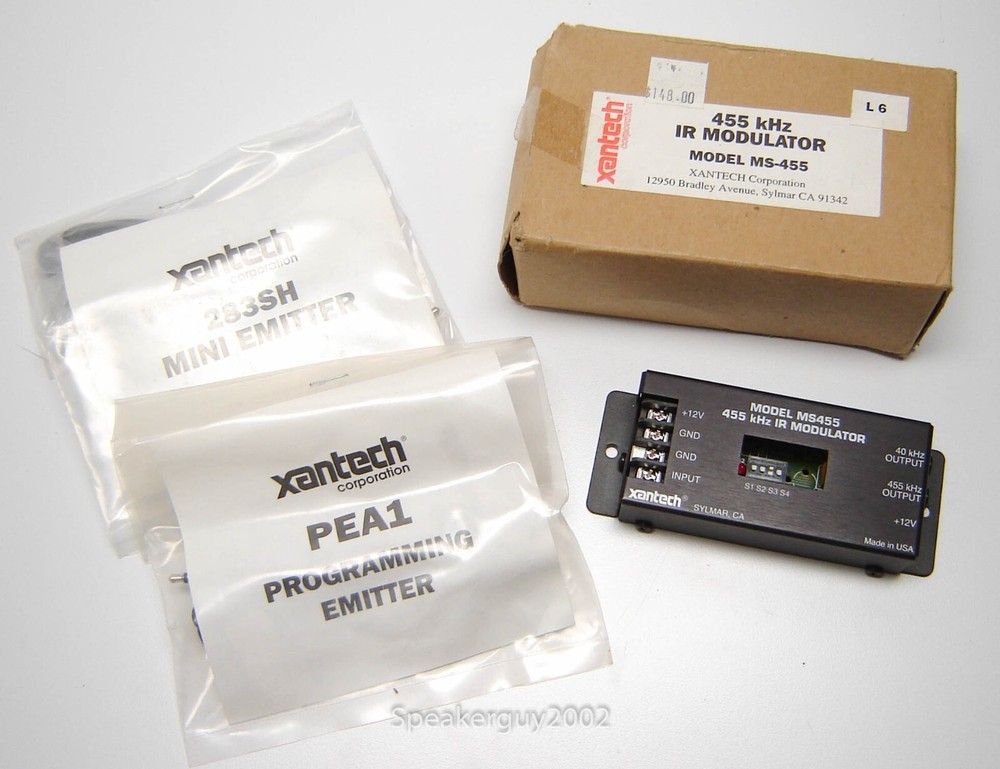 Xantech 455 KHz IR modulator / MS-455