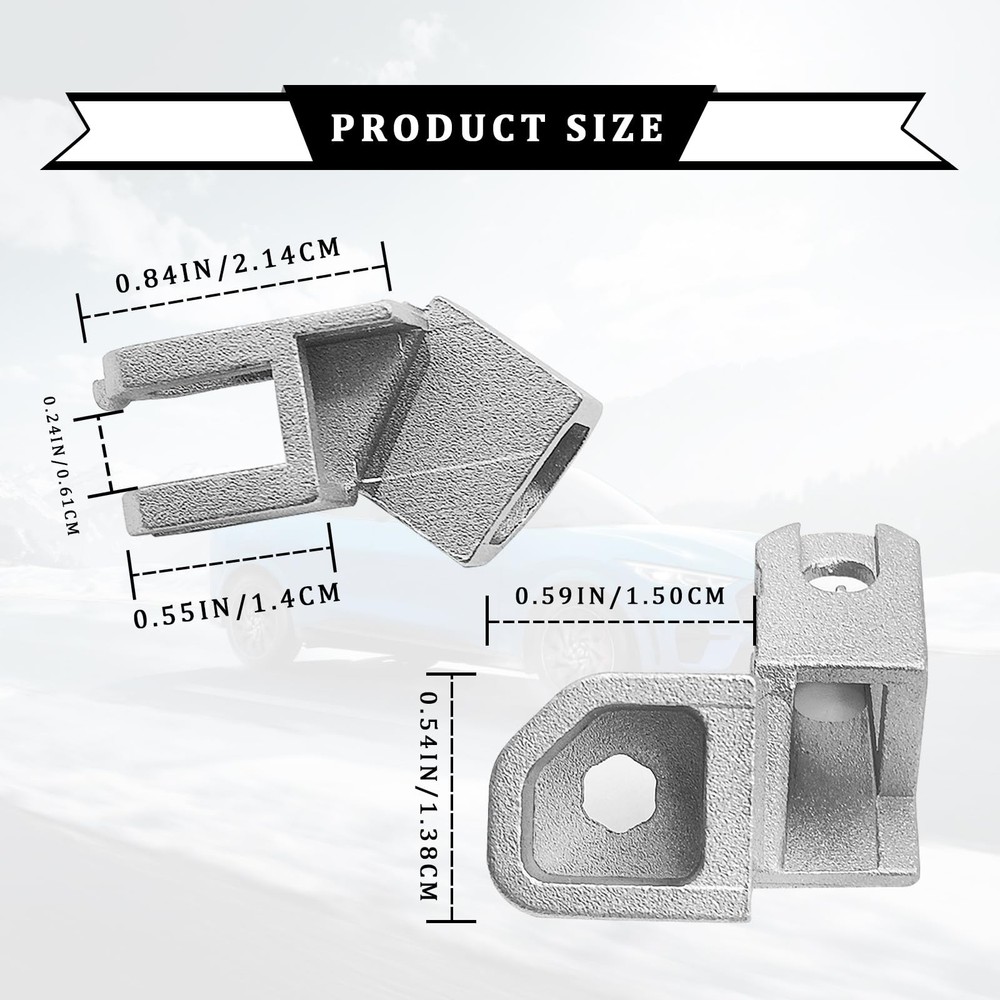 Shift Indicator Cable Bracket, 83244 Aluminum Automatic Transmission, Compati...