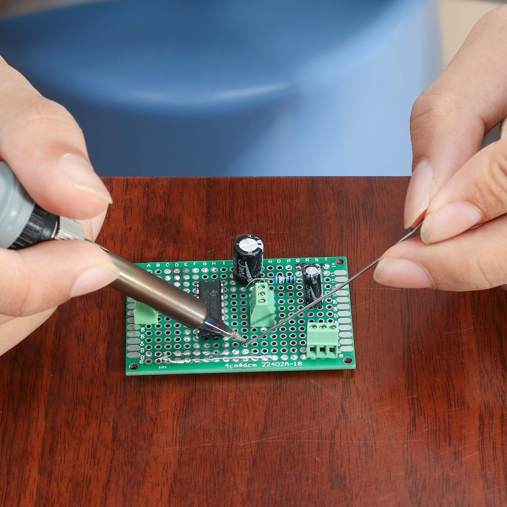 DEYUE 40PCs PCB Board Prototyping PCBs Circuit Boards Kit | 5 Size