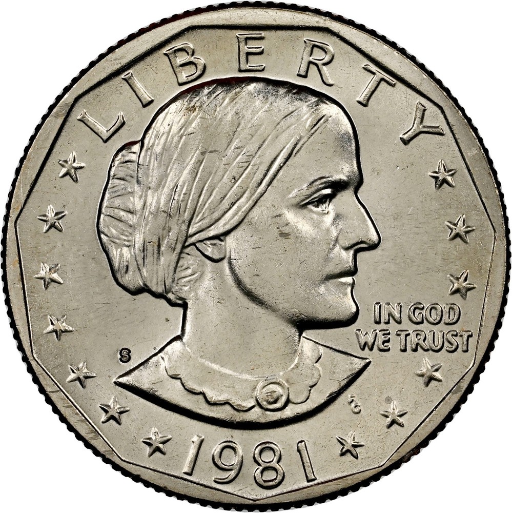 1981-S Mint State Susan B. Anthony Dollar 1$