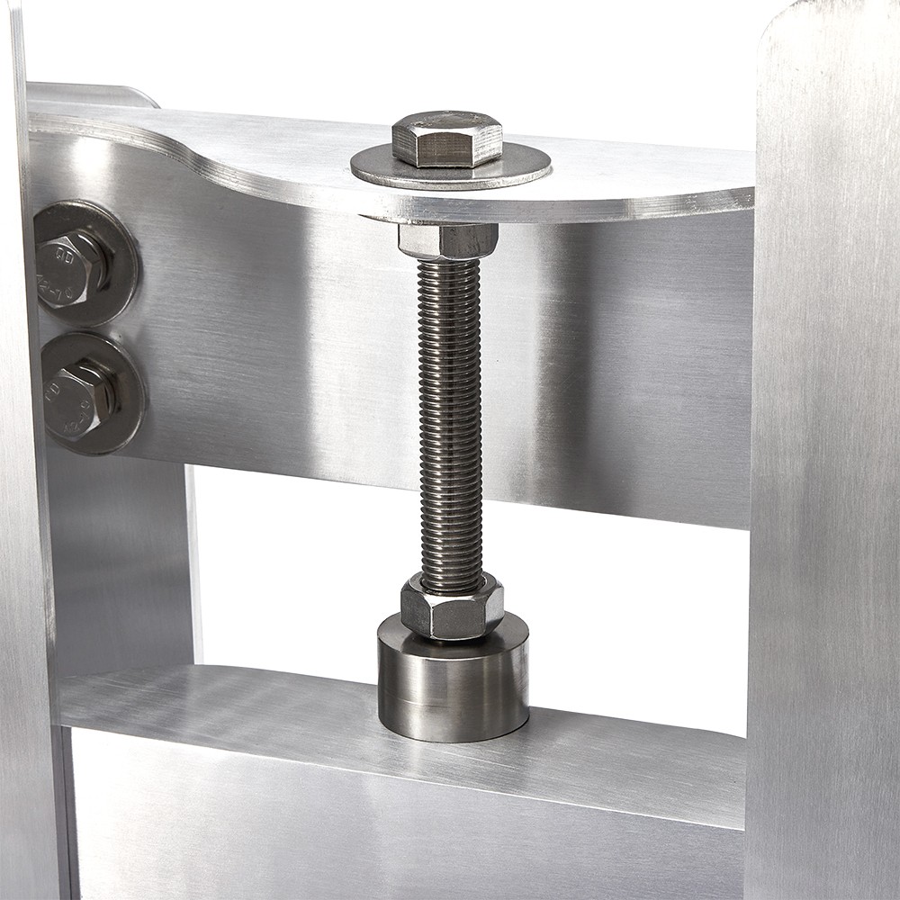 Outboard Motor Jack Plate & Support Plate & Bolt Set for Top+Lower Support Bolt