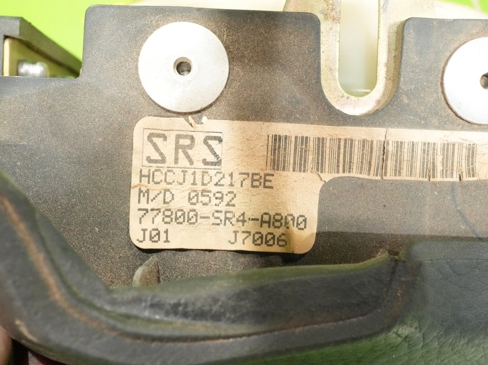 92-95 Civic OEM BLUE steering wheel insert panel 77800-SR4-A800