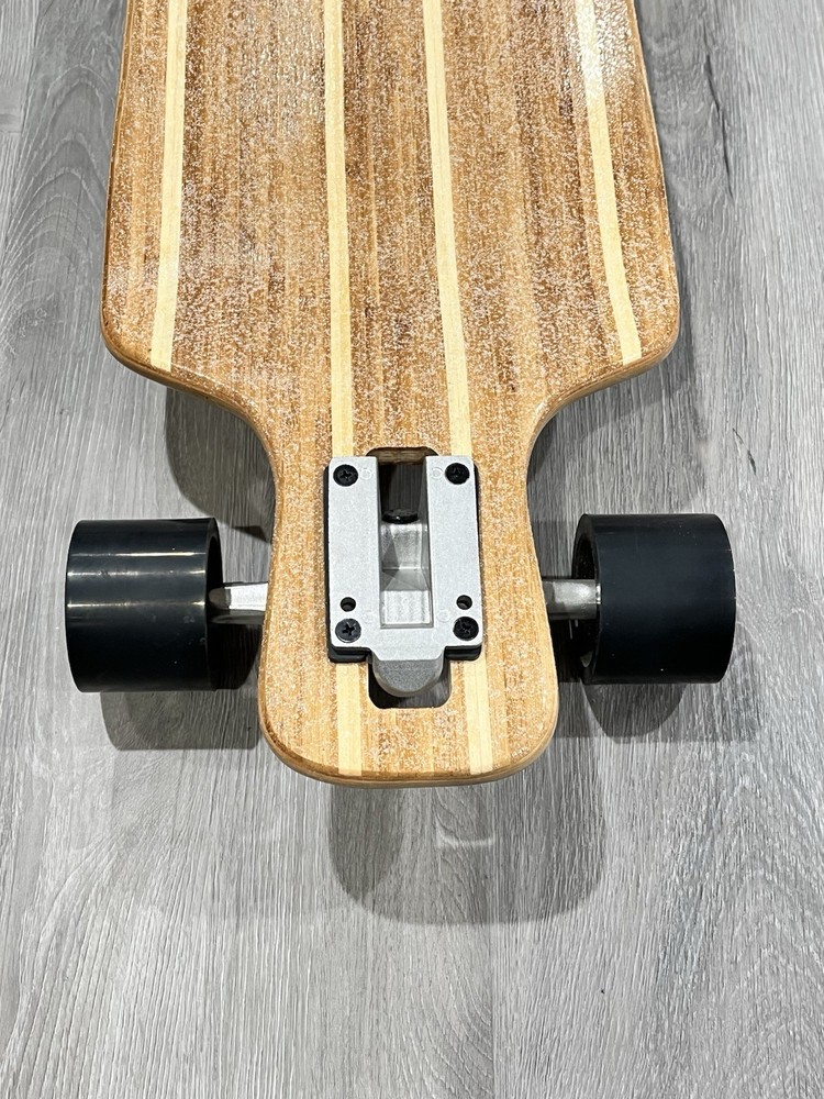 White Wave Longboard Skateboard Warrior 38” Complete Loaded