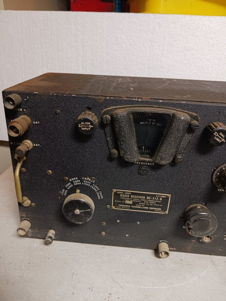 WWII BC-312-N RADIO RECEIVER #175