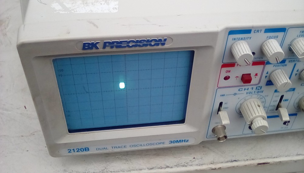 BK Precision 2120B Dual Trace Oscilloscope 30MHz