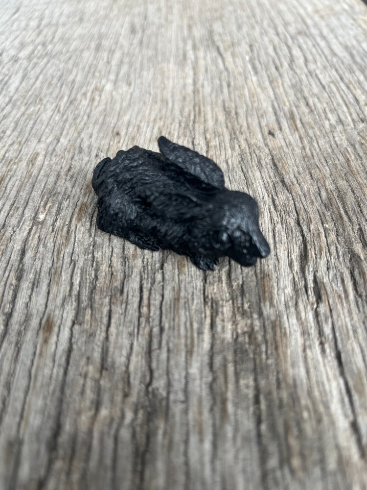 Handcrafted 6 piece Assorted Small Animals Made from Coal in Kentucky