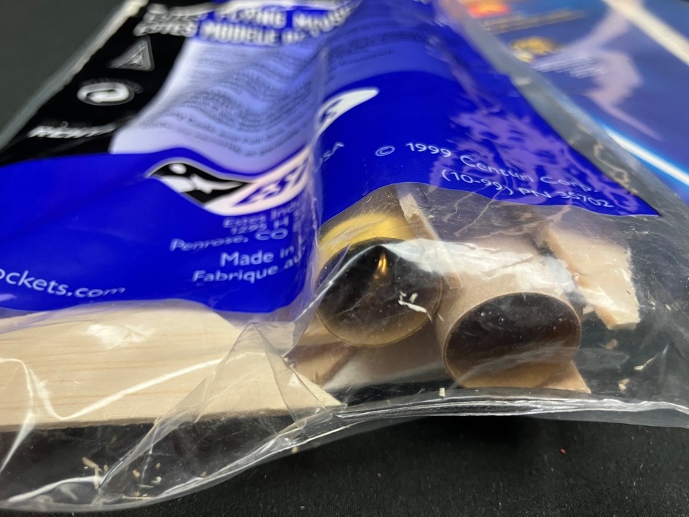 2 Wonderful Estes Flying Model Rocket Kits - Indicator and Wizard - Both Sealed