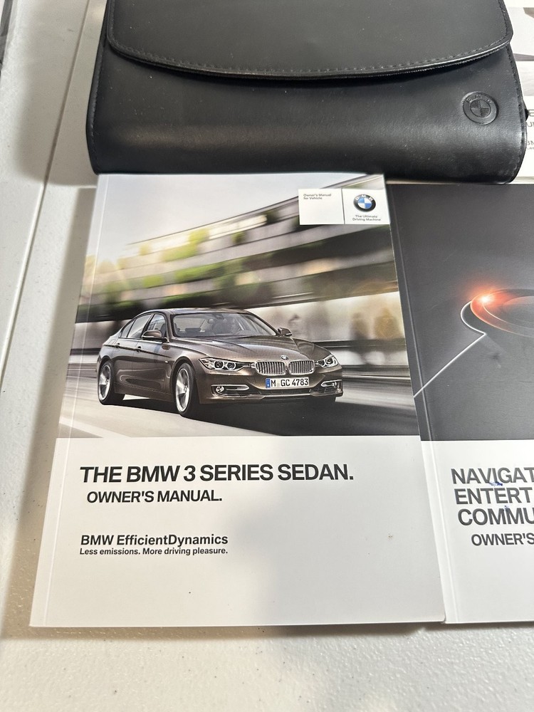 2018 BMW 3 Series Owner's Manual Set