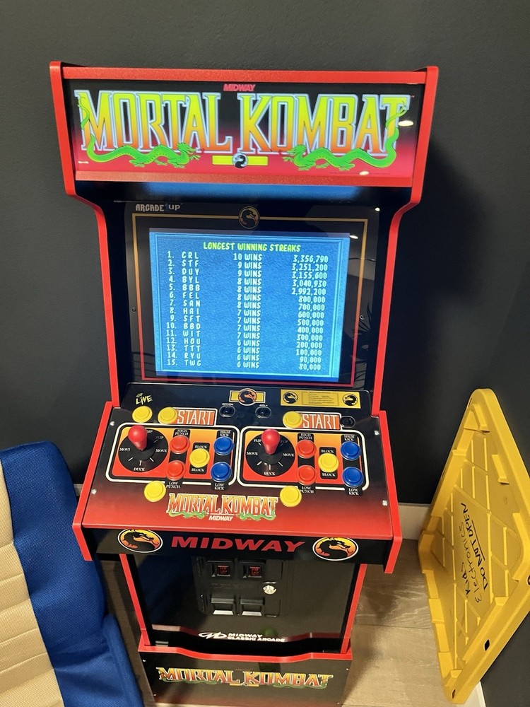 Mortal Combat Arcade Machine Game