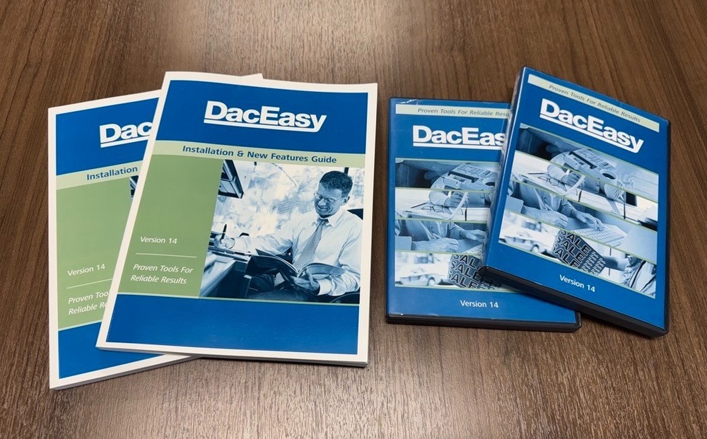 Dac Easy Version 14 Payroll, Order Entry & Accounting