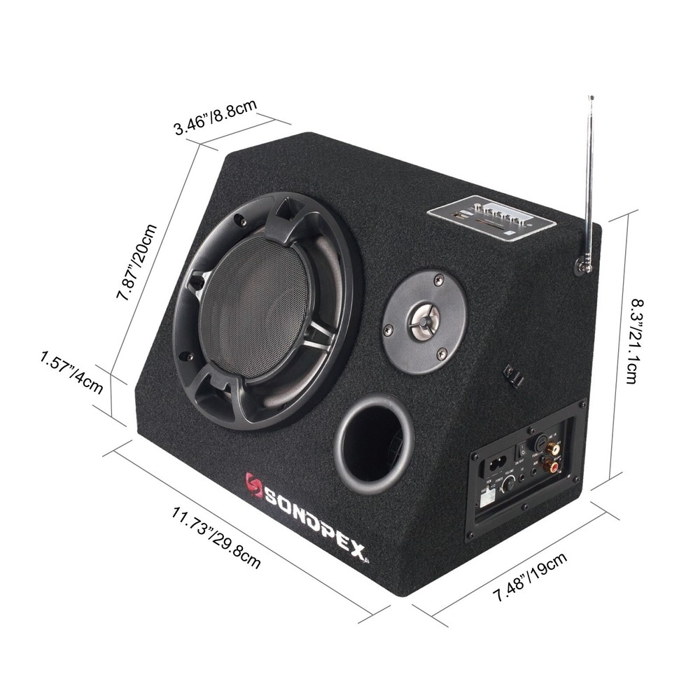 Sondpex Bluetooth Speaker System, FM Radio & Digital Music Player - Open Box