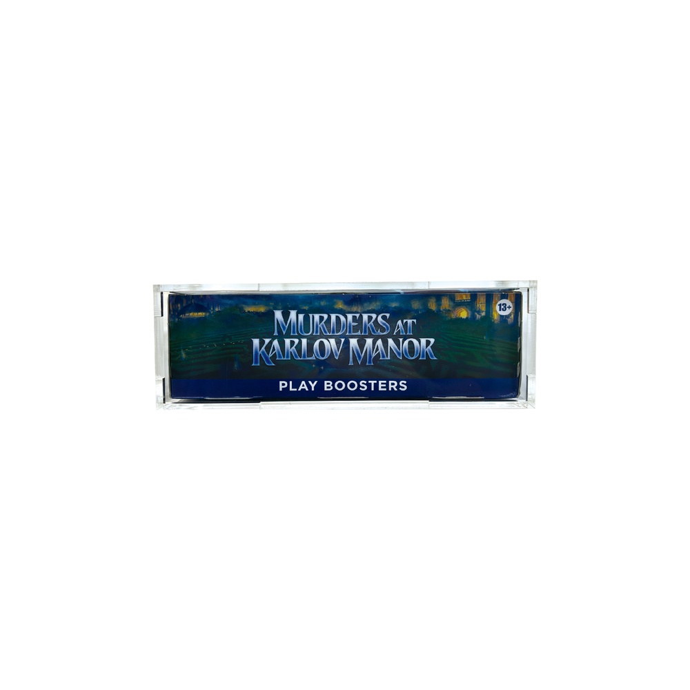 Display case for Magic The Gathering Play Booster Box