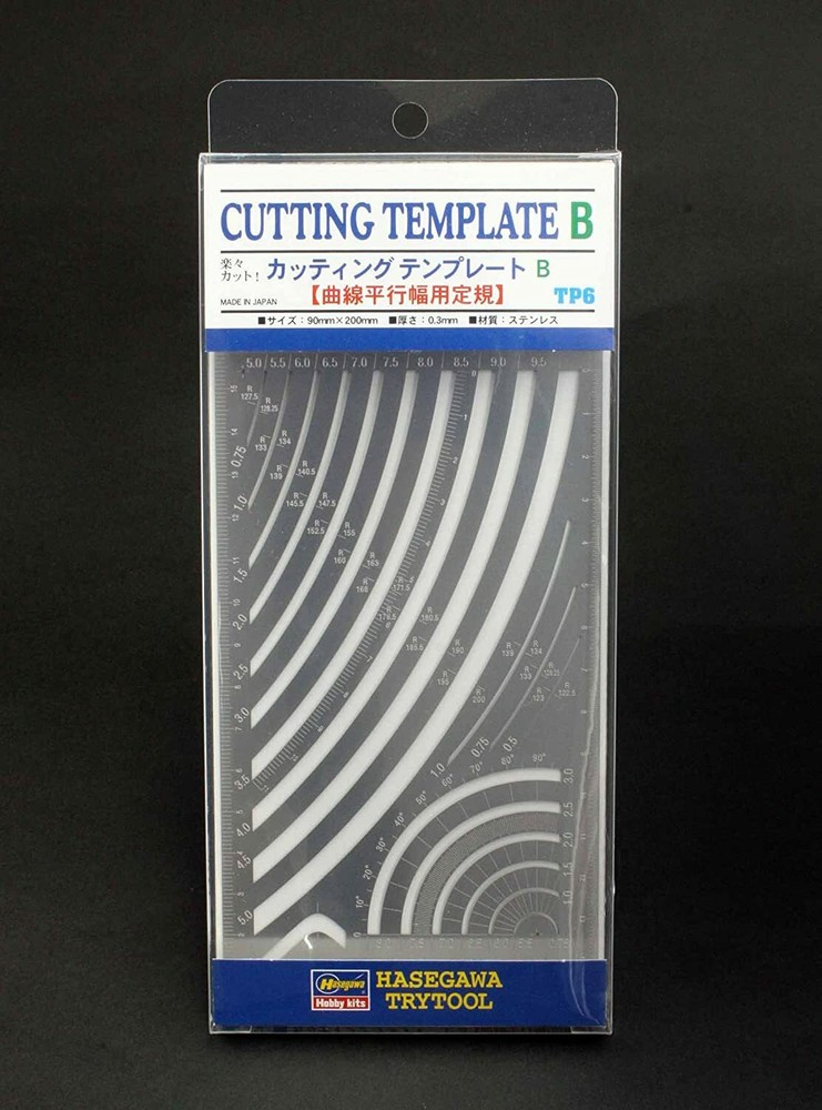 Hasegawa 71106 Cutting Template B