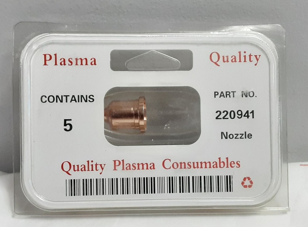 New, 5 pcs PLASMA CONSUMABLES  Nozzle Tips # 220941