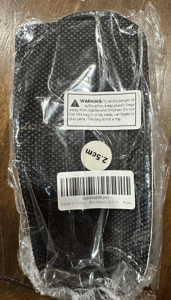 Soft Arch Support Shoe Inserts, 2 Pairs