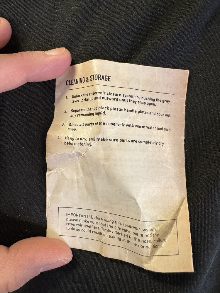 Sierra Designs 2L Hydration Reservoir Backpack NEW *Read