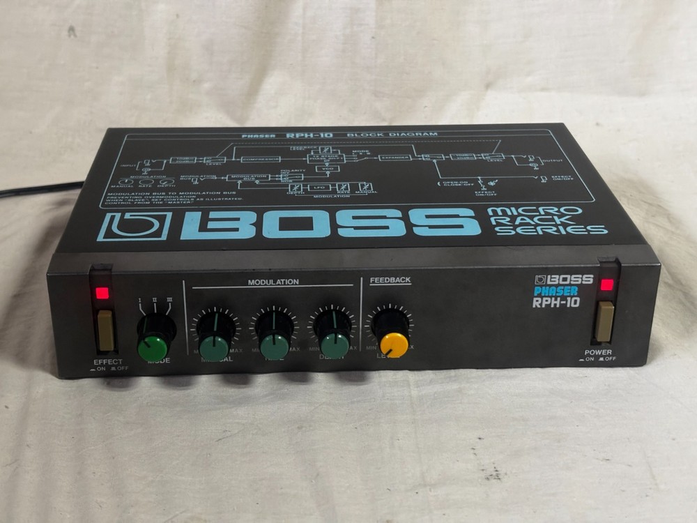 BOSS RPH-10 RPH10 Phaser vintage micro half rack
