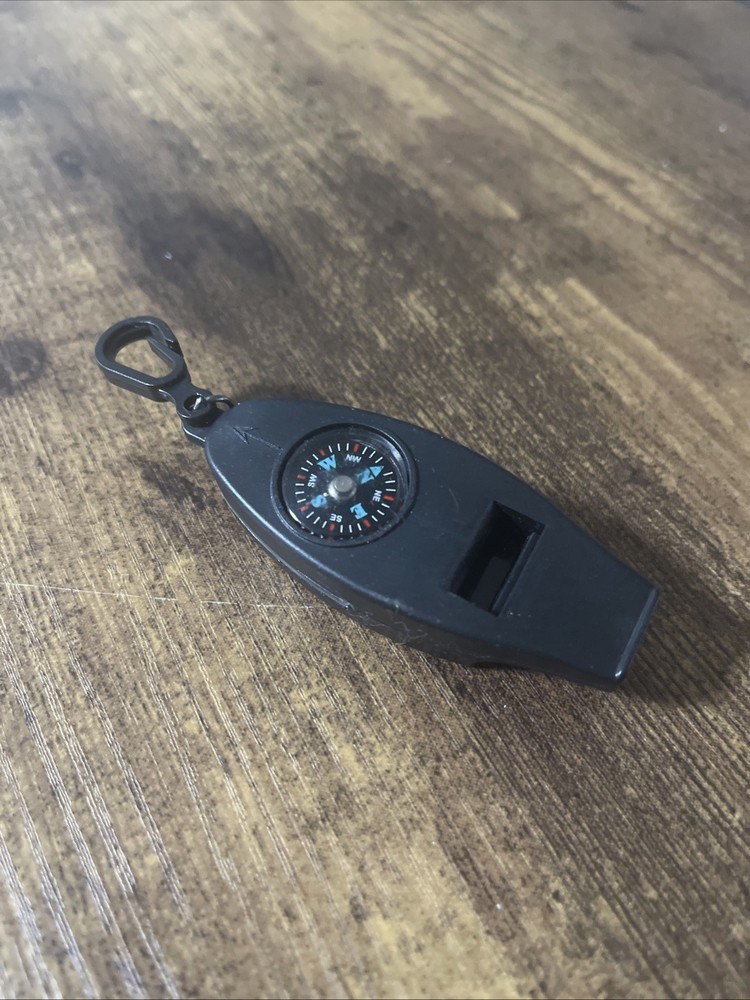 Coghlan's Four Function Whistle Thermometer Magnifier Compass 4-Function