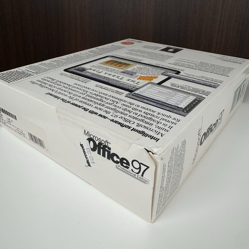 Microsoft Office 97 Professional Edition - NEW SEALED - Big Box