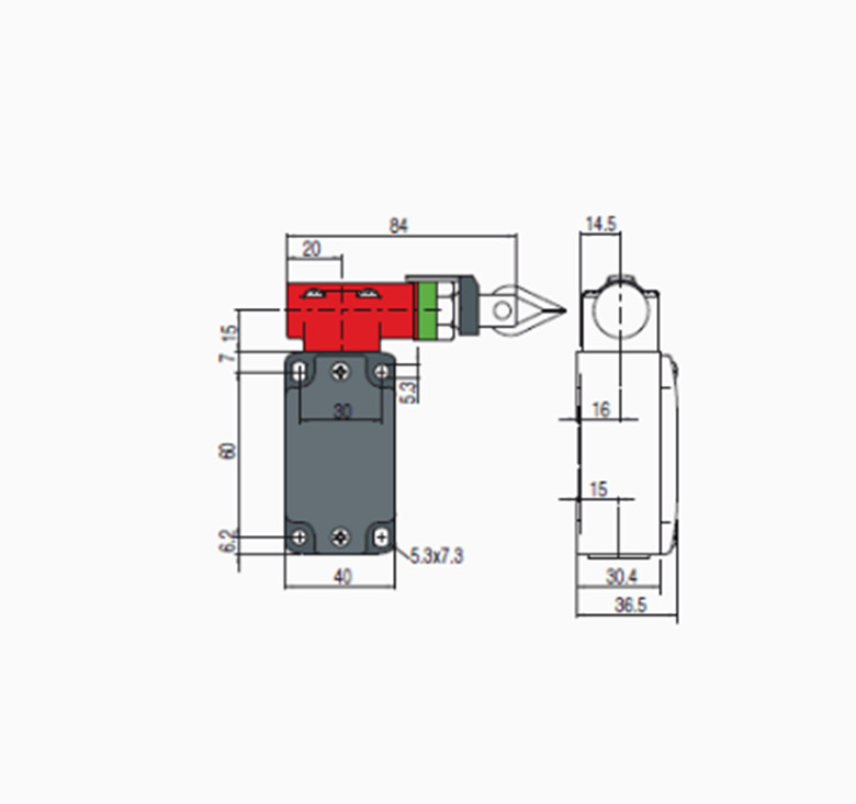 pizzato Cable switch FD 1880