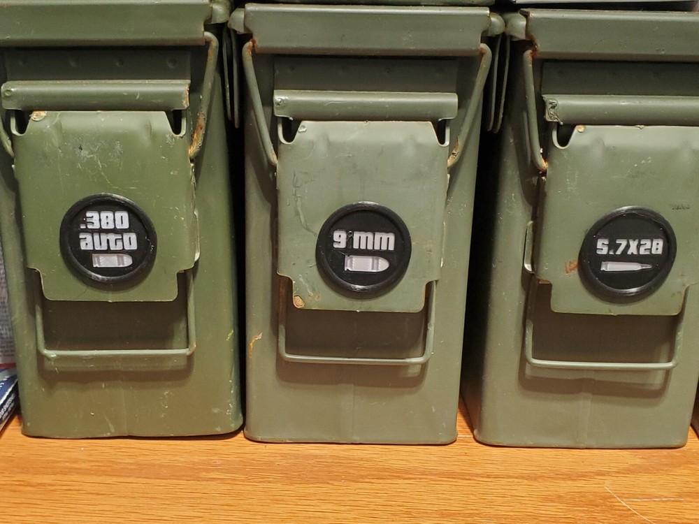Ammo Can Label Medallion (10 Pack Mix-match)