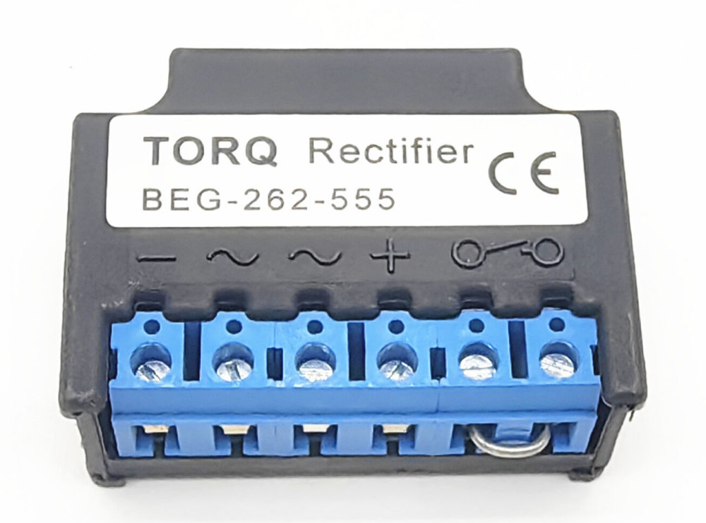 TORQ BEG-262-555 half wave brake rectifier