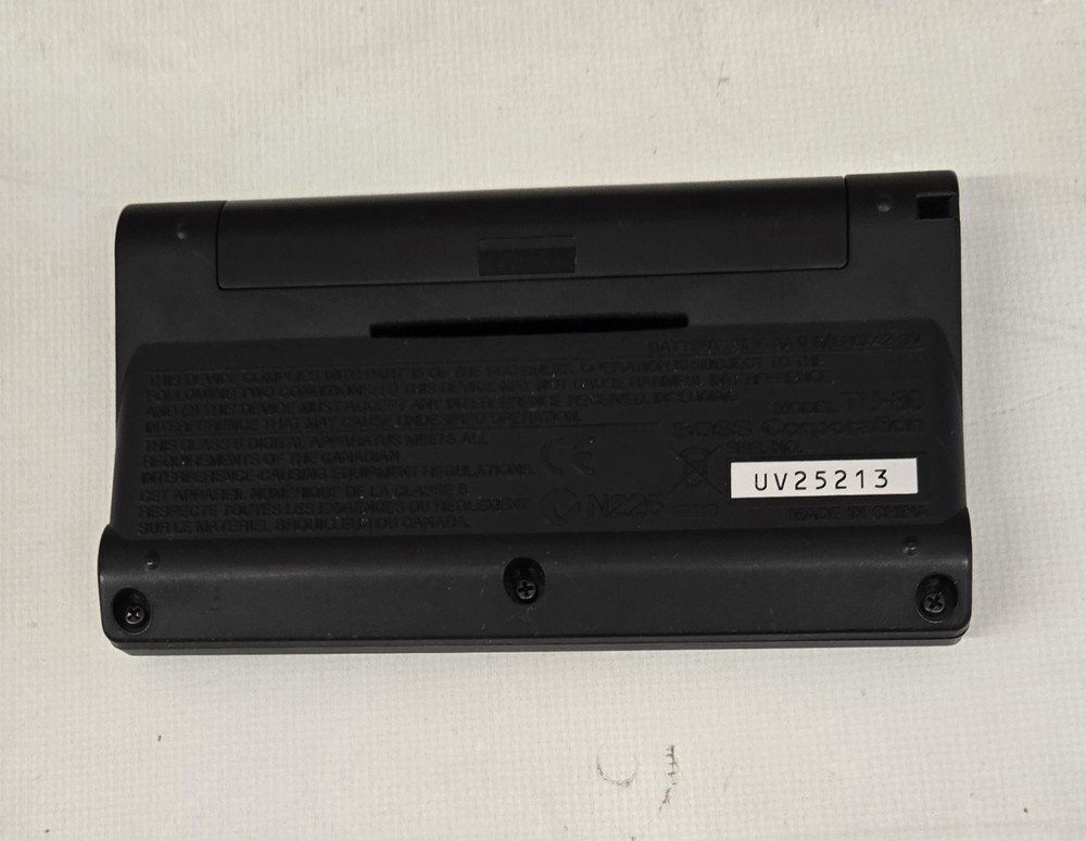 Boss TU -80 Tuner & Metronome Tested