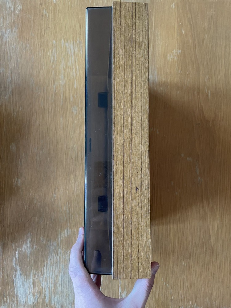 Vintage cassette storage box - hold 30