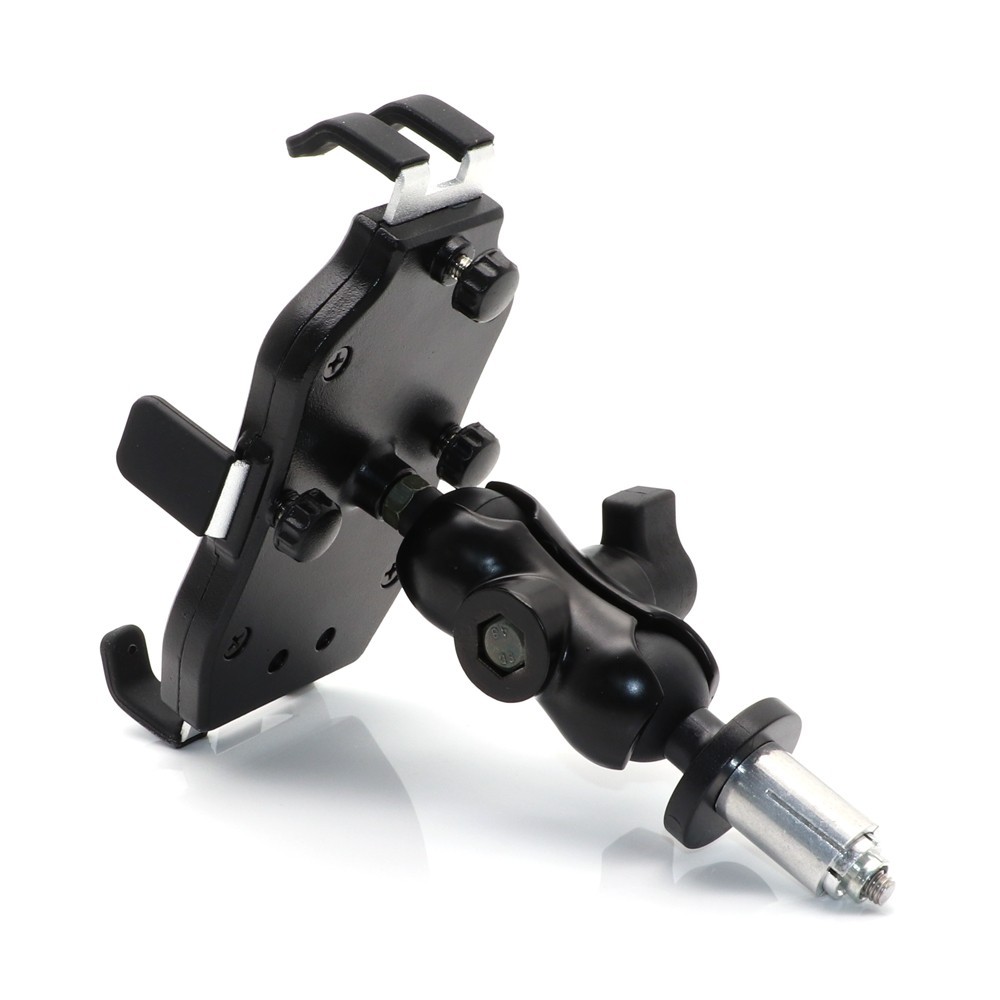 Motorcycle Phone Mount Fork Stem Mobile Holder GPS Navigation Bracket US