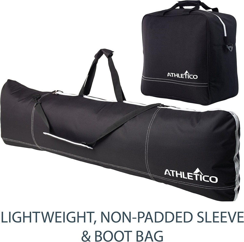 Durable Polyester Snowboard Bag and Boot Transport Combo - Fits Size 13 Boots