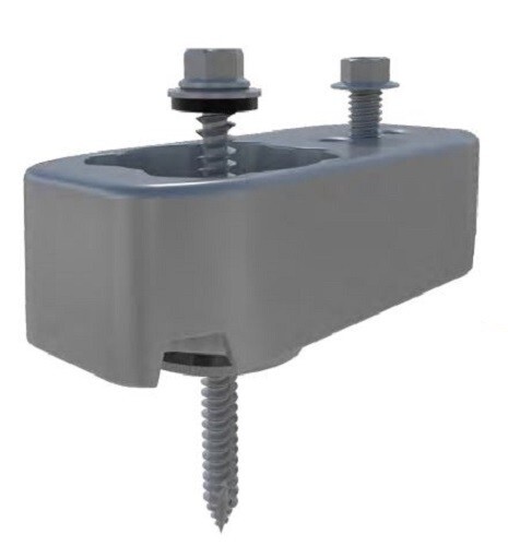 IronRidge QM-BUG-01-M1 BUG Conduit Mount, Mill