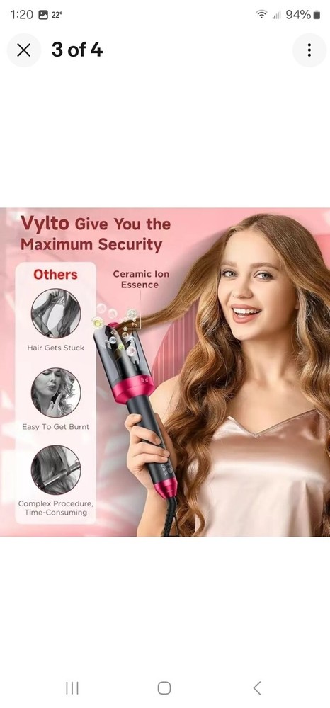 Vylto Auto Hair Curler