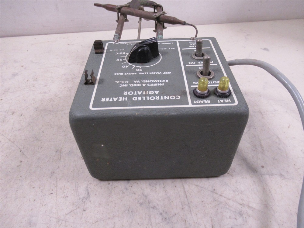Lab Water Bath Heater Agitator - Phipps & Bird Temperature Controlled Stirring