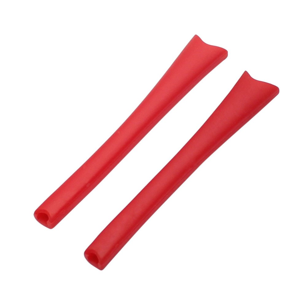 Red Silicone Kit Replacement Ear Socks & Nose Pieces For-Oakley Radar Path