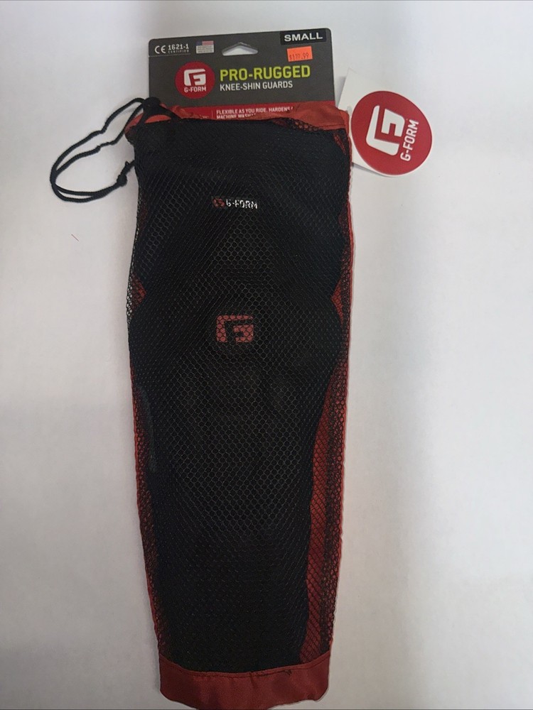 G-Form Pro Rugged Knee-Shin Guards Black Small