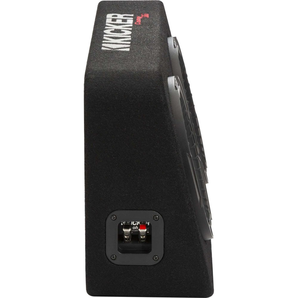 Kicker 48TCWRT82 CompRT 8" subwoofer in thin profile enclosure, 2ohm