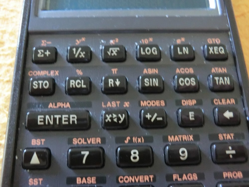 VINTAGE HP-42S Programmable Calculator