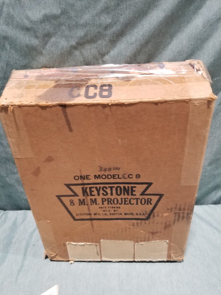Vintage Keystone C-8 CC-8 Projector 8mm