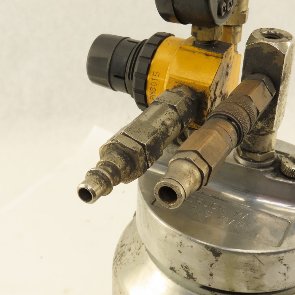 Stainless Steel Pressurized Solution Can Canister 2 Liter 50PSI MAX