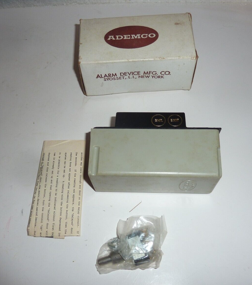 New in Box Ademco home security exit - entry delay module no. 355 S-33