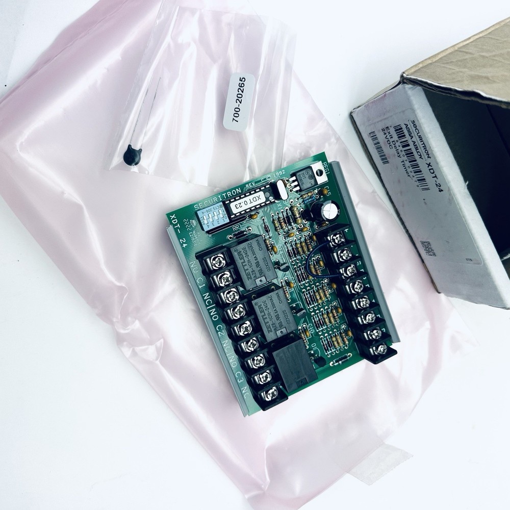 Assa Abloy Securitron XDT-24 Exit Delay Timer 24VDC ( Board Only)