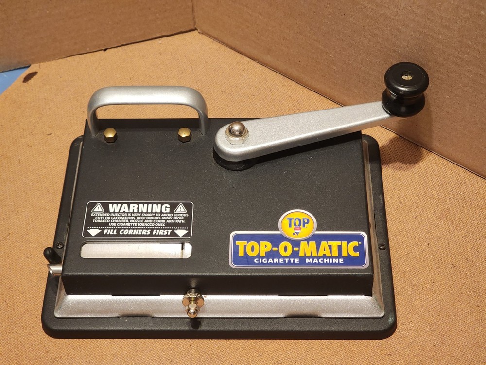 TOP-O-MATIC CIGARETTE MACHINE - ROLLING MACHINE - FREE SHIP