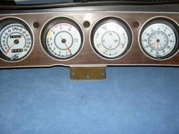 White Face Gauges for 1970-1974 Dodge Challenger