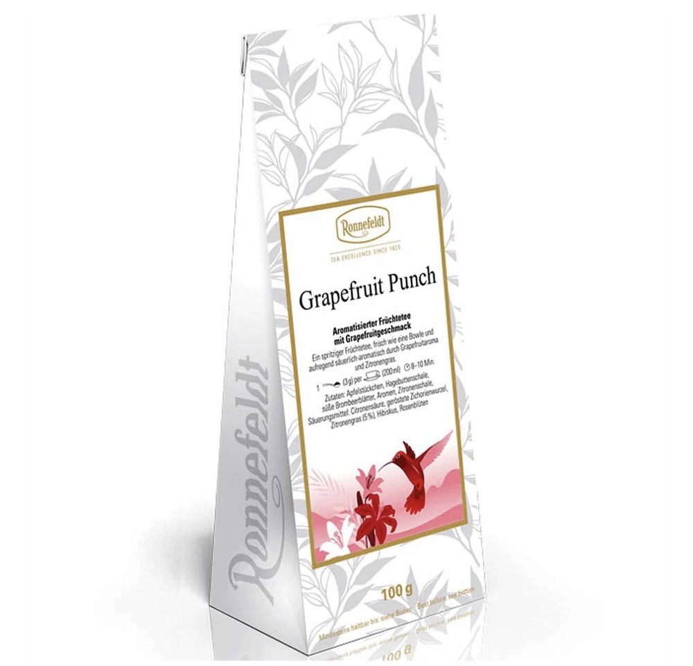 Ronnefeldt Loose Leaf Tea -Grapefruit Punch - 100 g