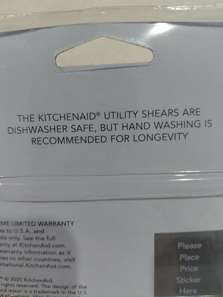 Kitchen Aid Shears Black