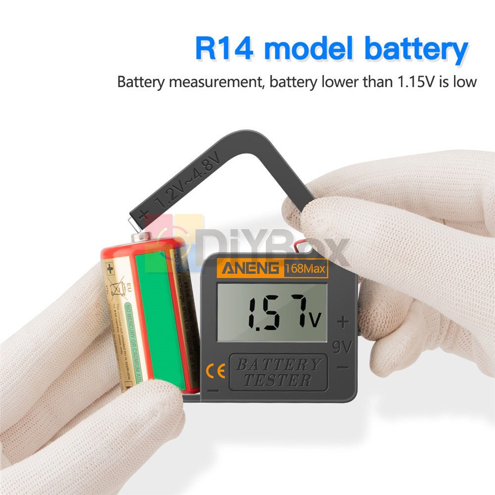 ANENG 168Max Portable High-Precision Battery Tester Capacity Power Indicator
