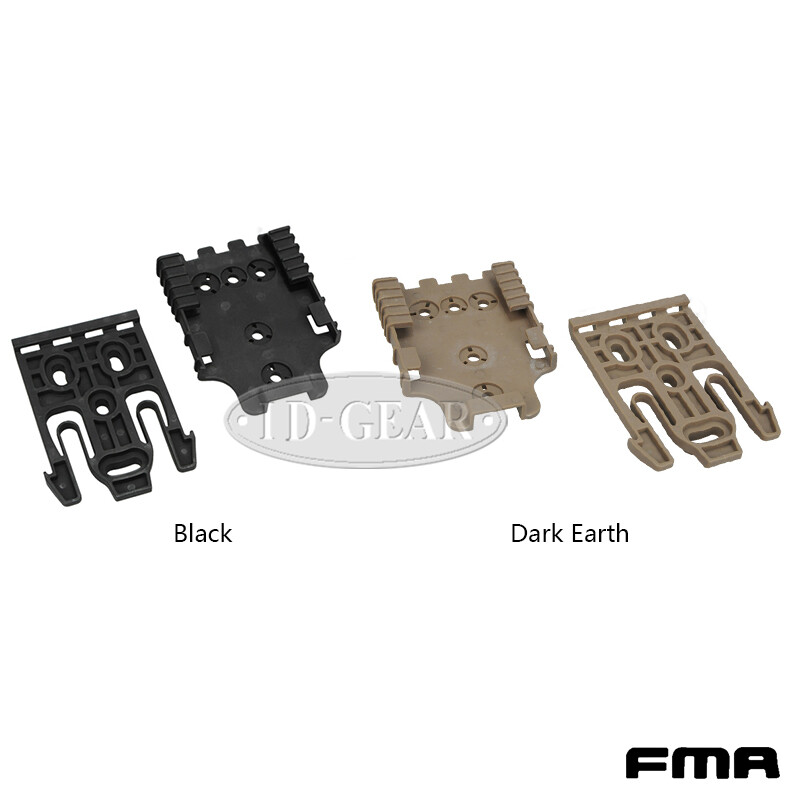 FMA Tactical Holster Accessory Quick Locking System QLS Kit W/ Locking Fork Army
