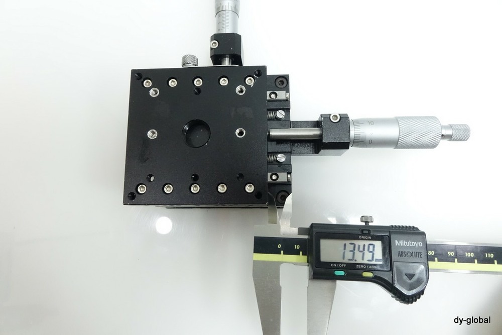 Manual XY Axis Stage 80X80 stroke +/- 13mm Optical Vision Precise positioner #5