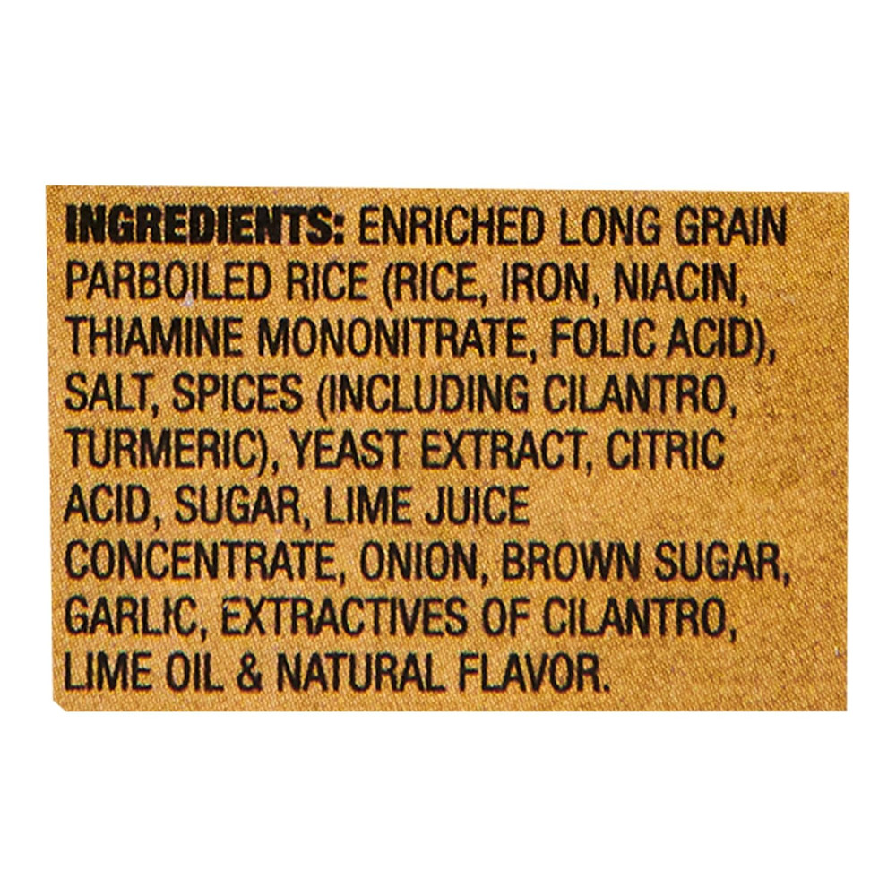 Zatarain'S Cilantro Lime Rice, 6.9 Oz