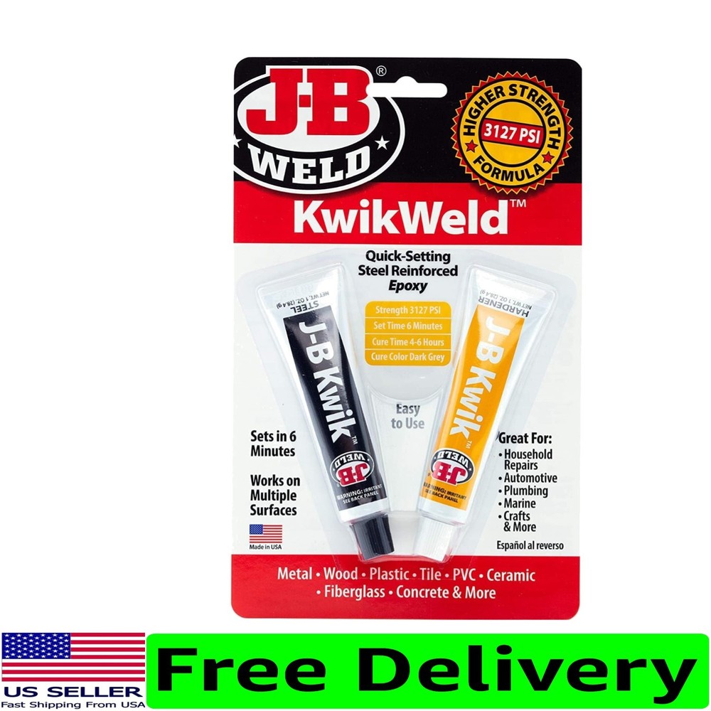 Rapid 2oz KwikWeld Epoxy - Paintable, Sandable, Multi-Surface Repair Solution